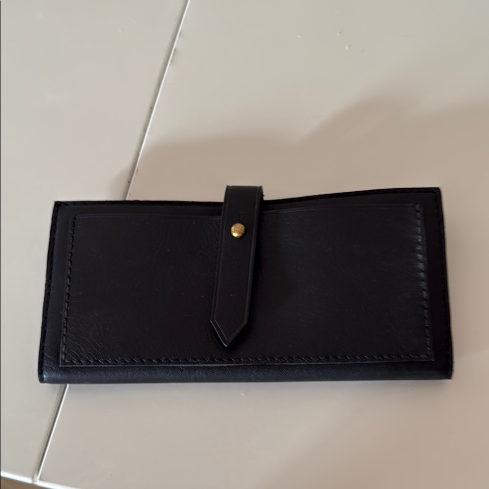 Madewell Black Post Wallet